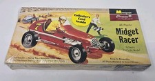 Vintage Monogram Classics Midget Racer Model Kit 2000 Sealed Card Inside