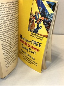 Worlds Of Power #6 Bionic Commando NES Story Book W/Card 1st Ed. 1991
