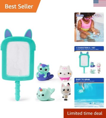 Gabby's Dollhouse Dive n Catch Game, Swimming Pool Accessories & Kids Pool To...