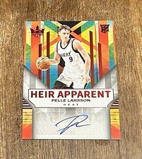 Pelle Larsson Miami Heat Heir Apparent Court Kings Signed Rookie Card! # 4/ 99