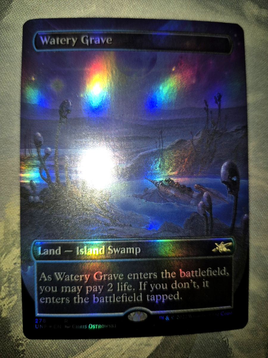 Watery Grave (Borderless) Unfinity Foil for sale online | eBay