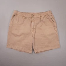 Chubbies Originals The Staples 7" Short Mens XL Dark Khaki Brown Cotton Stretch