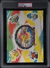 PSA10 2023 Pokemon Japanese Purchase Promo Jumbo Sticker Wcs Yokohama Pikachu  9