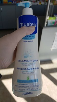 mustela gentle cleansing gel 50 ml
