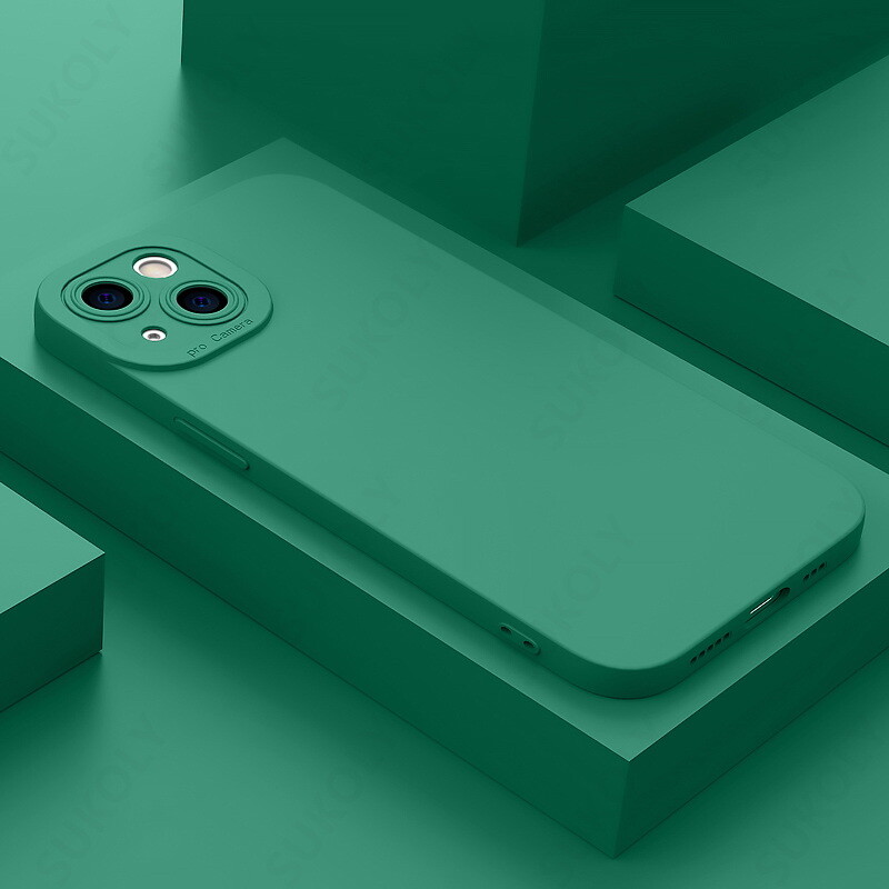 Acquista Custodia Morbida Quadrata In Silicone Liquido Per IPhone 16 15 14 13 11 12 Pro Max Mini X XR XS 7 8 Plus SE 2 Copertura Completa Per La Protezione Dell'obiettivo In Italia A Partire Da 1.71 - Foto 6