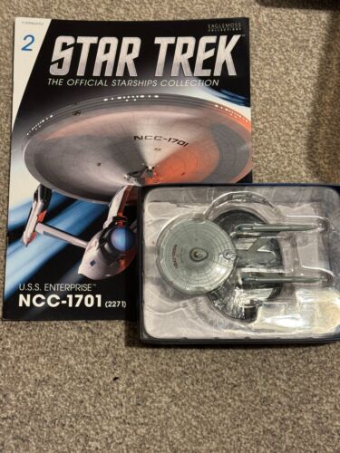 Eaglemoss Star Trek Starships - #2:  USS ENTERPRISE  NCC-1701 - Photo 1/1