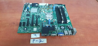 DELL 0MNFTH MOTHERBOARD W/ CPU: Intel Xeon X3430 SLBLJ Memory: 4GB