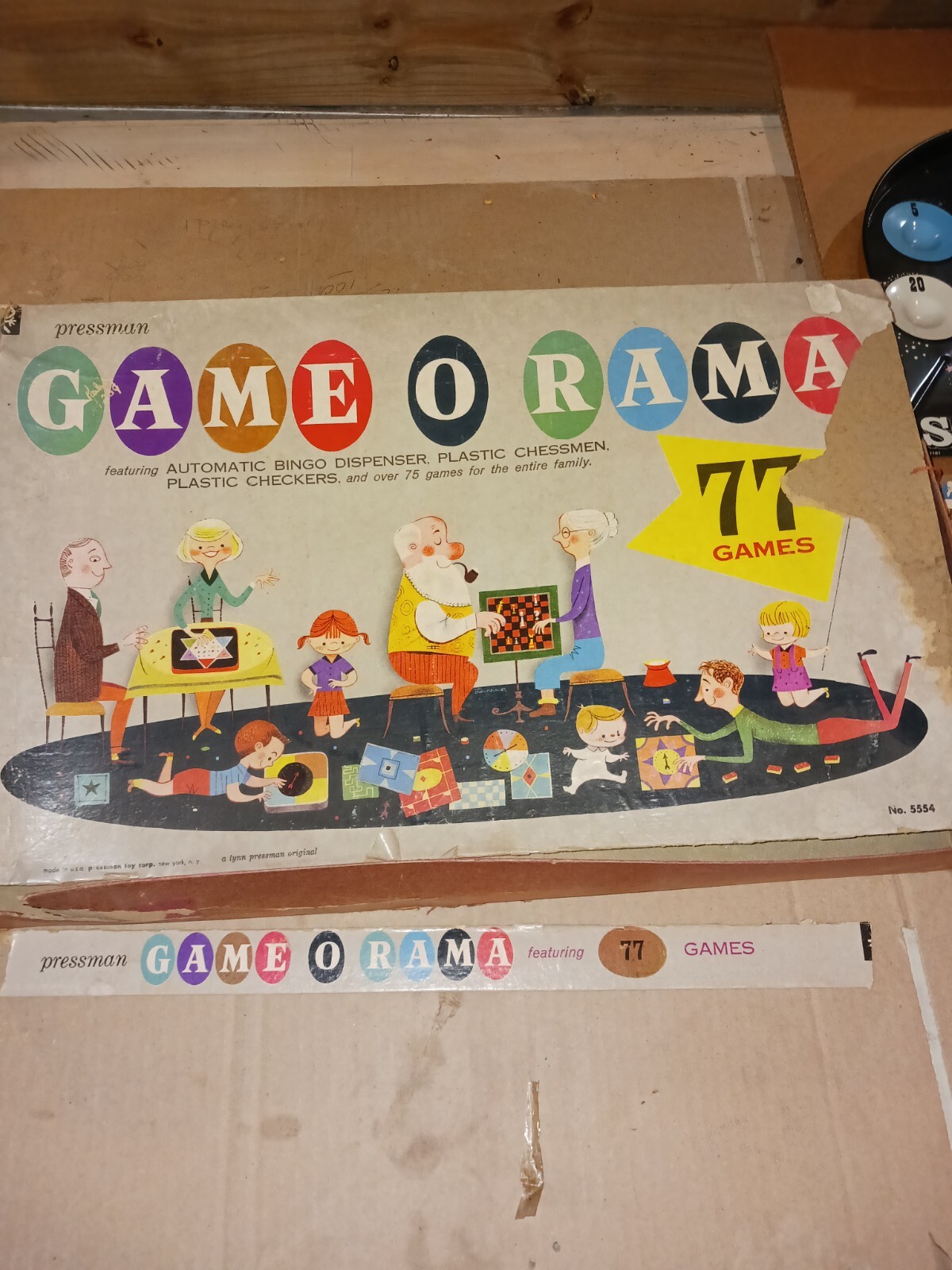Rare Vintage Game O Rama 58 Games Pressman. Appears to Contain Every ...