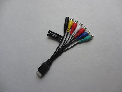 AV Component composite stereo Adapter Cable For Samsung 4k UHD HDTV TV Fernseher