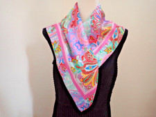 Vintage 26" x 26" Scarf