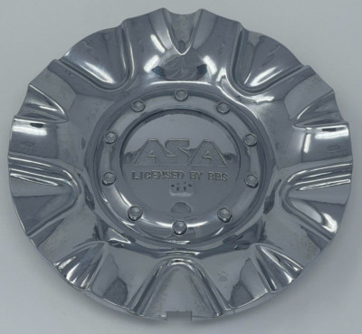 ASA Licensed by BBS Custom Chrome Wheel Center Cap Snap Ring 8B680 LS7-01