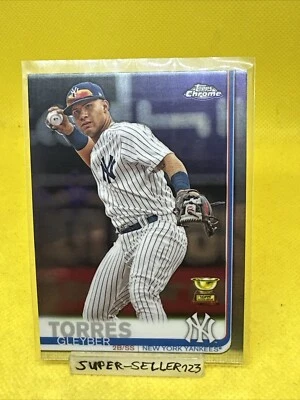 2019 Topps Chrome - GLEYBER TORRES / New York Yankees #86 ALL STAR ROOKIE CUP - Bild 1 von 3