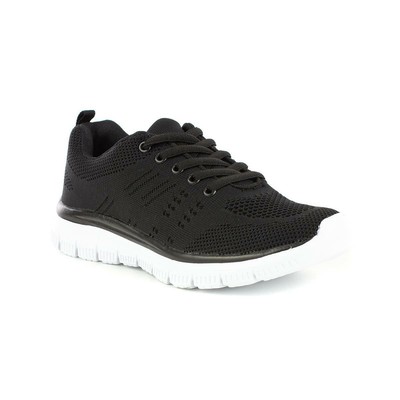 womens black trainers size 3