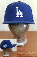 Dodgers Los Angeles Baseball Opening Day 2019 New Era 59Fifty Hat Cap 7-1/4