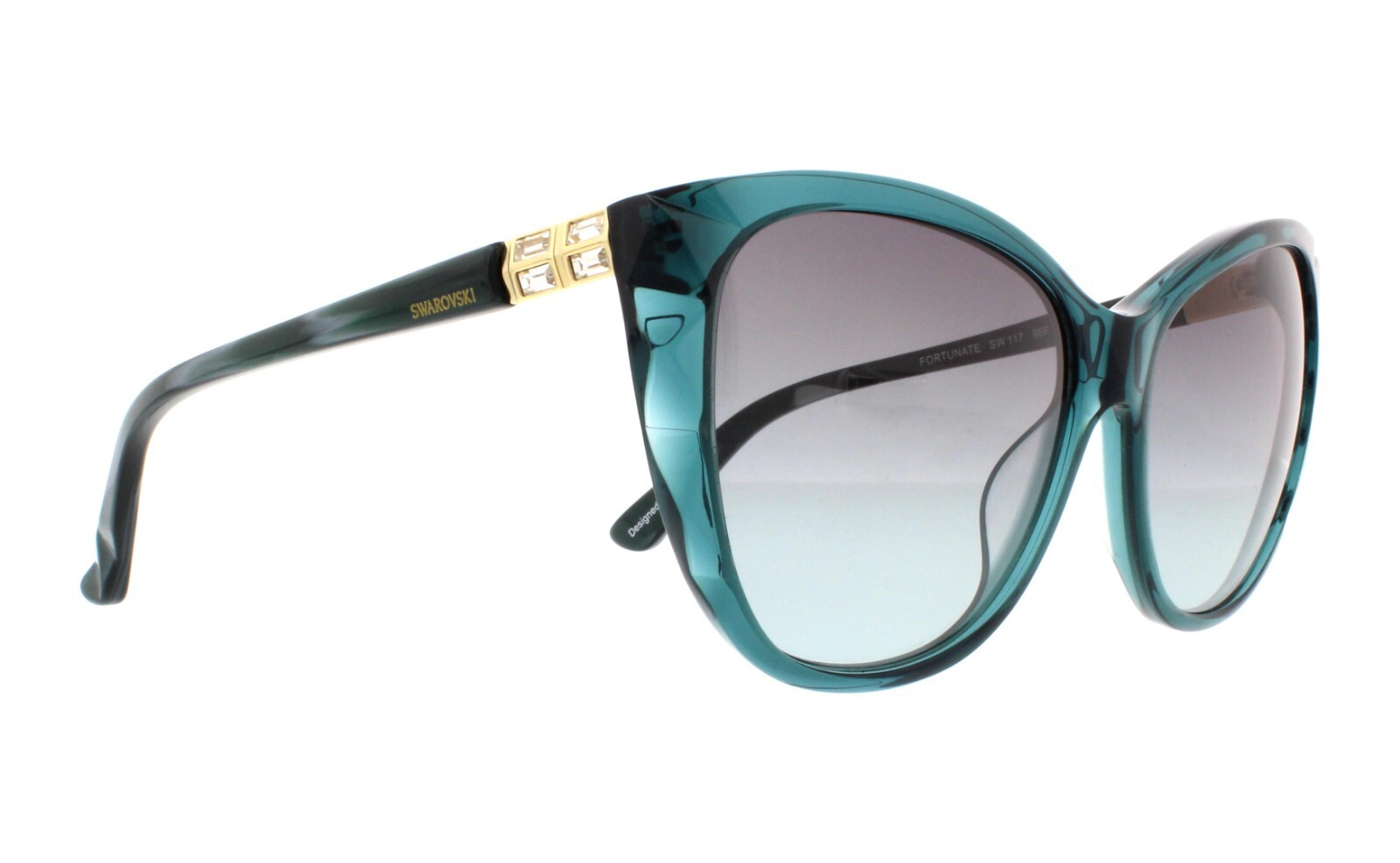 Swarovski Lucky SW 117 96F ЗЕЛЕНЫЙ Кошачий глаз Пластик 57-15-145 27890₽