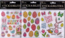 The Paper Studio Stickabilities EASTER Themed Stickers U Choosee Quick Ship 
