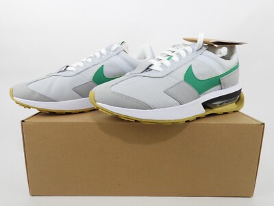 NIKE Air Max Pre-Day Mens 8 Pure Platinum Stadium Green Running Shoes DQ4068-002