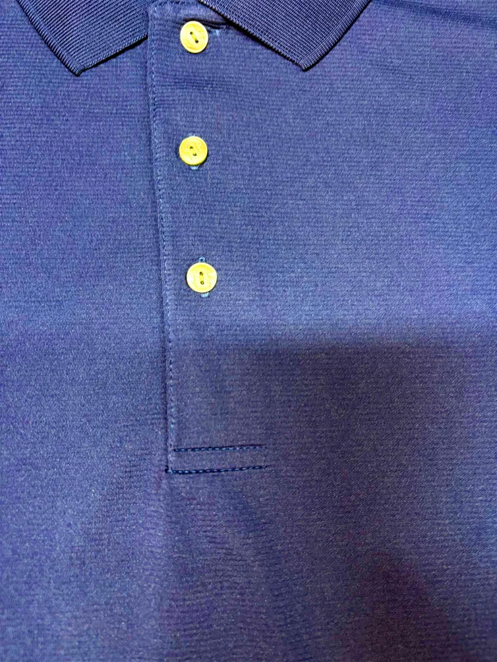 Ben Hogan Golf Mens Pullover Knit Short Sleeve Polyester Navy Shirt XLarge XL - Image 2 of 4