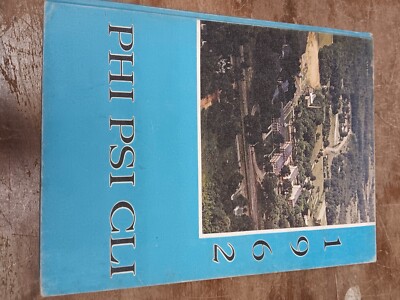 1962 Phi Psi Cli Elon College, Elon, NC Yearbook