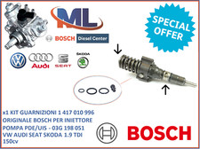 KIT GUARNIZIONI 1417010996 BOSCH ORIGINALE INIETTORE POMPA VOLKSWAGEN 03G198051