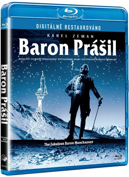 Fabulous Baron Munchausen (Baron prasil) BLU-RAY Karel Zeman English subtitles