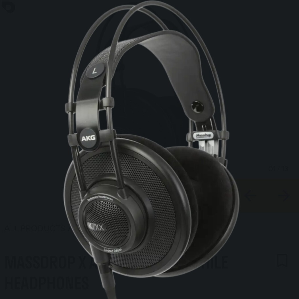 AKG K7XX Headphones - Black | eBay AKG K7XX Headphones - Black | eBay