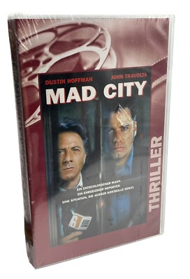 Mad City Dustin Hoffman John Travolta VHS VIDEO Kassette NEU SEALED