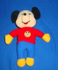 VINTAGE WALT DISNEY MICKEY MOUSE TALKING PLUSH