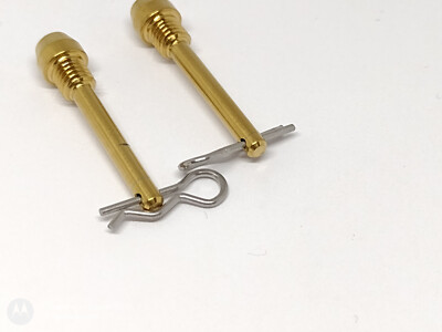 Titanio Calibro Pin Per Hope E4 V4 X2 V2 Migliorato Clip Ti Pacco Doppio Nero