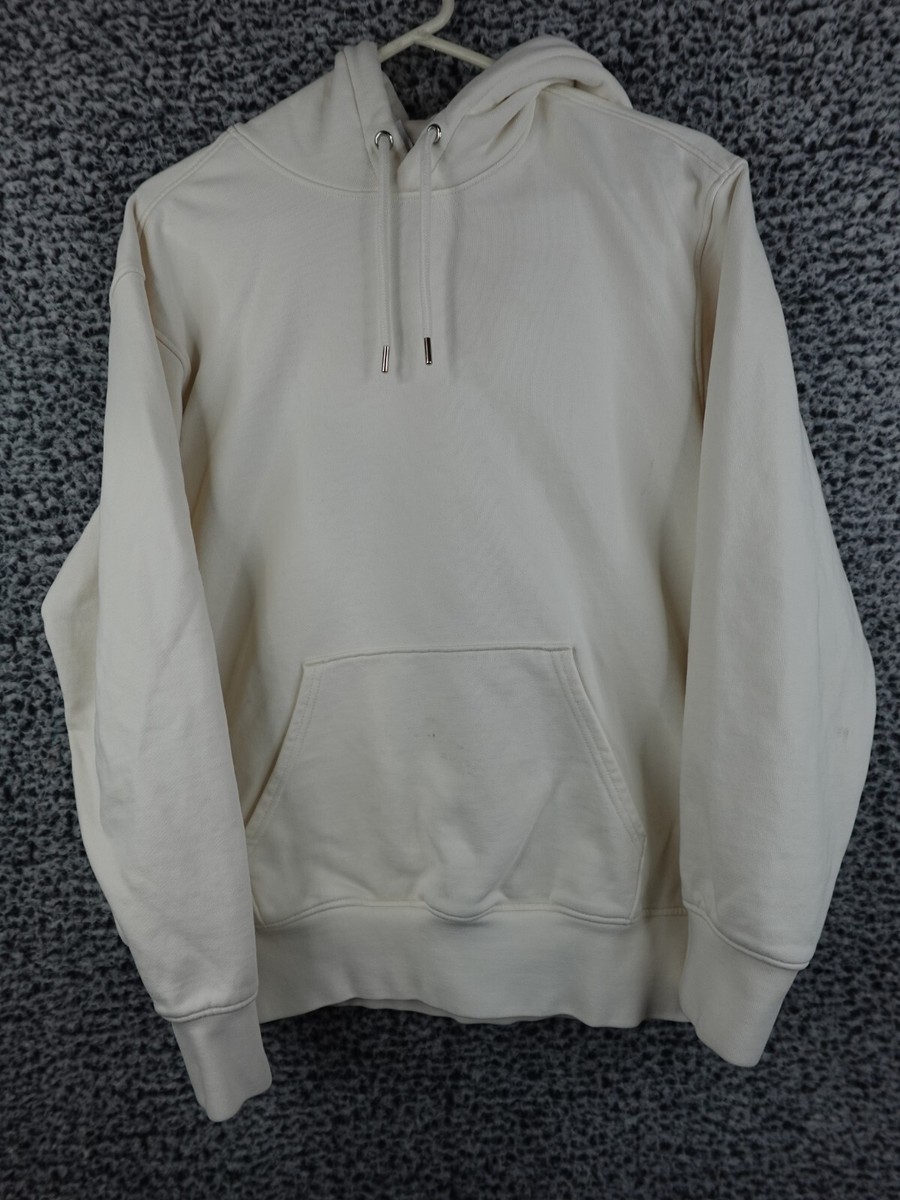 H&M Essentials No Hoodie Sweatshirt Men's Sz S Beige/Tan