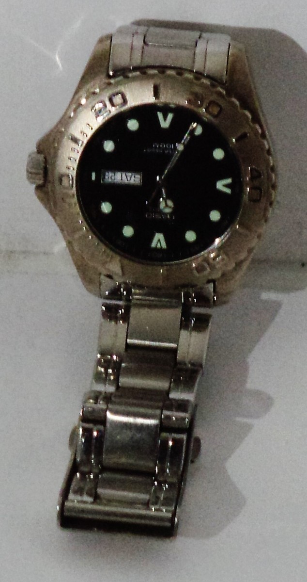 Casio Mtd-1017 Black Dial Vintage Authentic 100% Casio Good