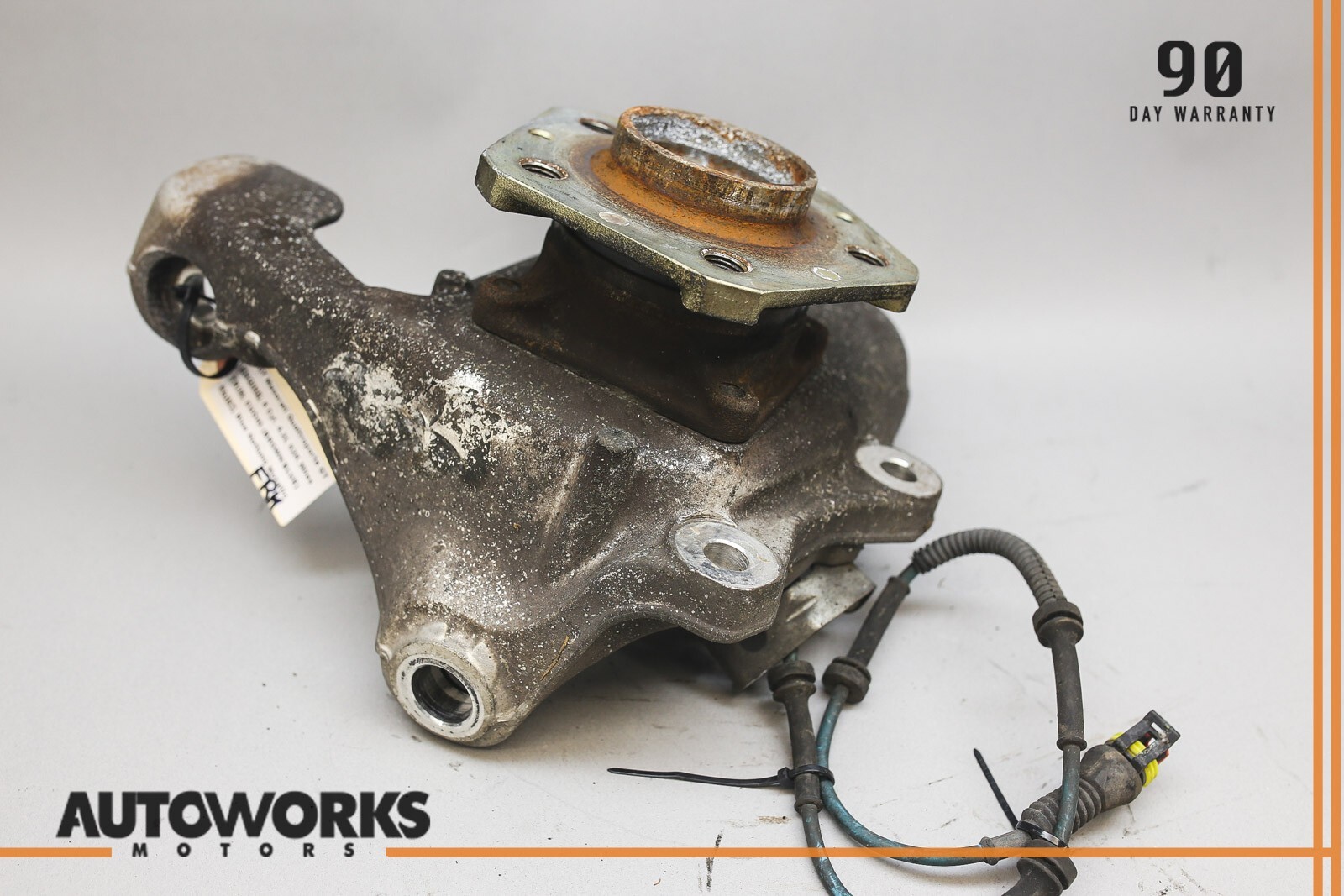 03-08 Maserati Quattroporte M139 Front Right Spindle Knuckle Carrier w/ Hub OEM