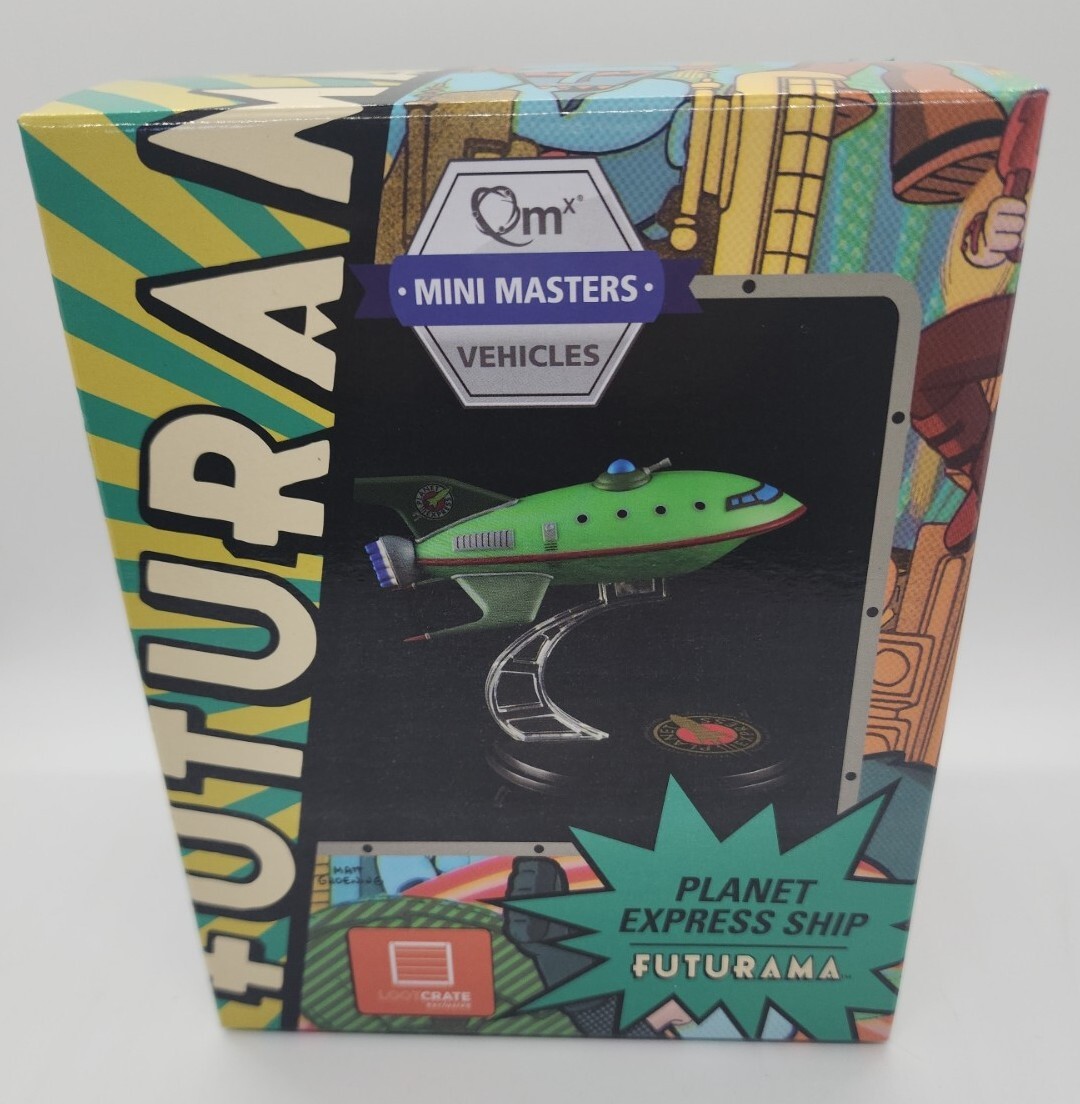 Futurama Planet Express Ship Futurama QM Mini Masters Loot Crate