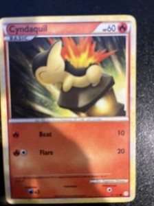 Pokémon CYNDAQUIL 61/123 HeartGold SoulSilver -2010