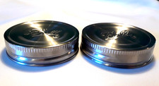 Ball Stainless Steel Lids ( 2 ) ~ Wide Mouth ~ Air Tight ~ Storage ~ Mason Jar