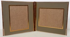 Folio  Art Leather  To Fit Two 4X5 Prints  Vertical  Horizontal  NEW