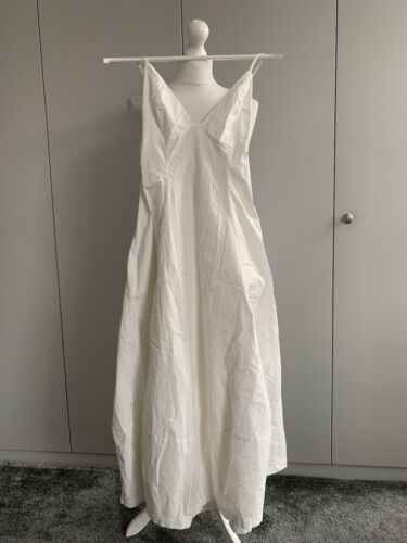 Free People Finer Things Midi Ivory Medium RRP £88 - Picture 1 of 13