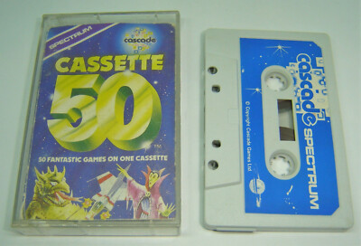 Cassette 50 From Cascade Rare Sinclair Zx Spectrum 50 Games Tape