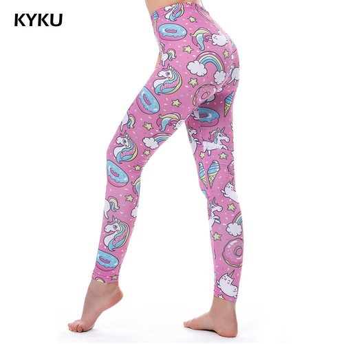 Unicorn Leggings Women Fitness Pants 