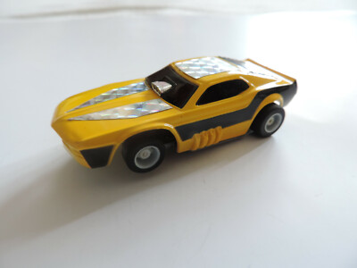 TYCO  MUSTANG FUNNY CAR yel/blk/chr, LHP2, neu,  Faller Tomy AFX Aurora
