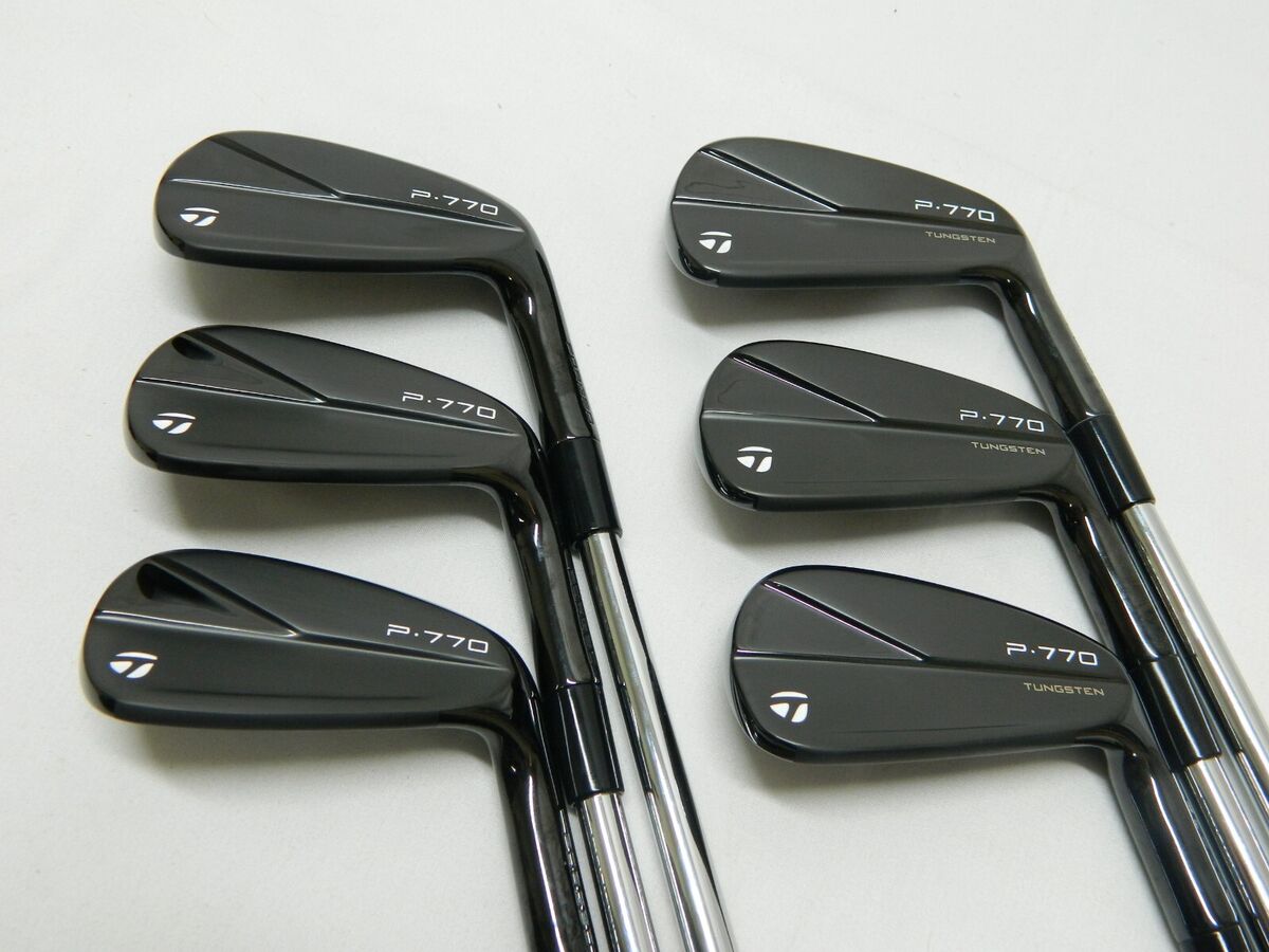 2023 Taylormade P770 Black iron set irons 5-PW NS Pro Modus 120 Stiff P 770