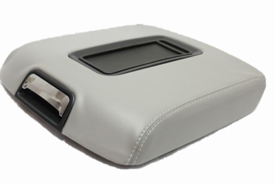 Armrest Center Console Cover – Synthetic Leather For 2014-2018 Chevy Tahoe & Yukon (Black) - View #6