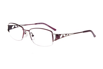 Runway Titanium Eyeglasses RT813 Wine 52-18-135 W  display picture 2