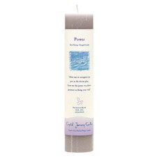 NEW Crystal Journey Herbal Magic POWER Candle - Reiki Charged 7" Pillar