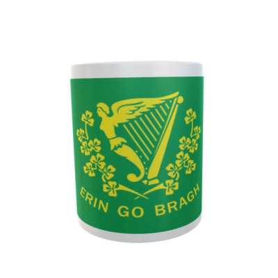 Tasse Erin go Bragh Fahne Flagge Mug Cup Kaffeetasse