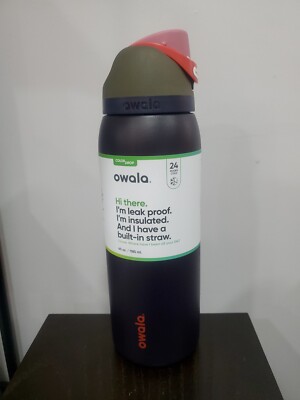 Owala FreeSip Stainless Steel Water Bottle / 40oz / Color: Solar