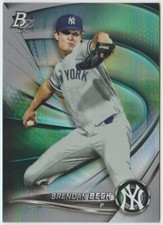 2022 Bowman Platinum Top Prospects #TOP91 Brendan Beck - New York Yankees