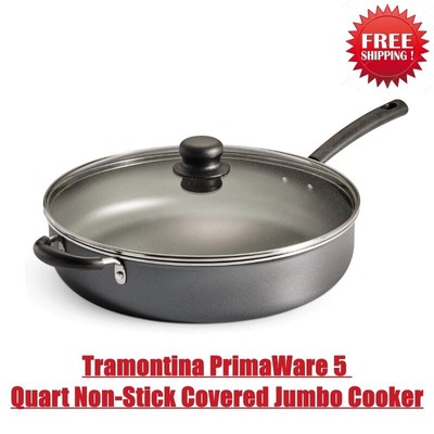 Tramontina PrimaWare 5 Quart Non-Stick Covered Jumbo Cooker