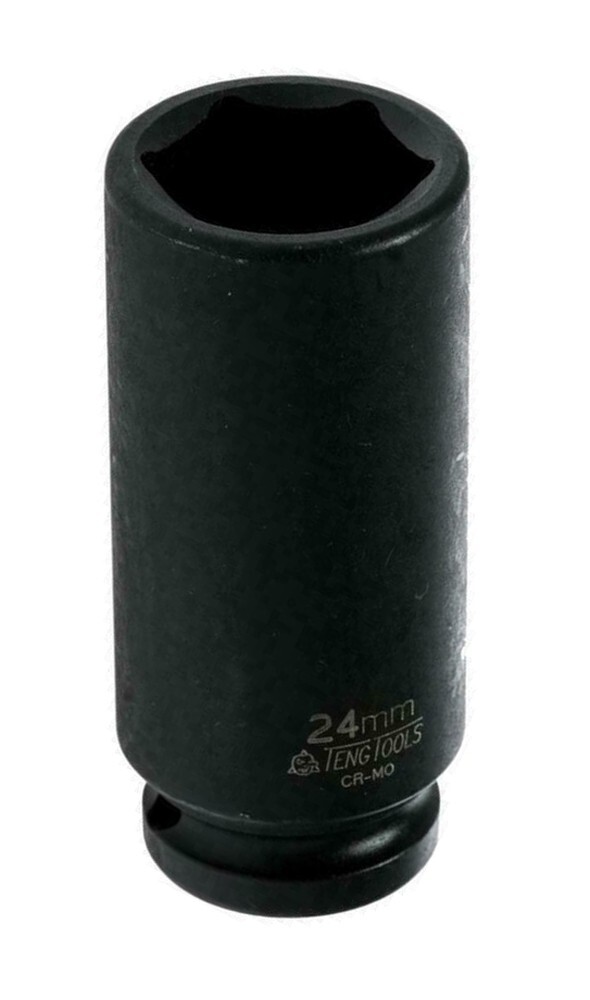 Teng Tools 920624N - 1/2"" Drive 6pt Deep Impact Hexagon Socket (DIN) - 24mm