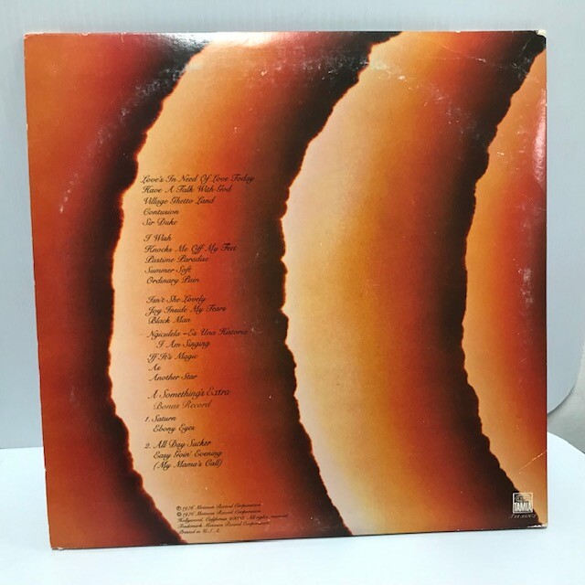 Stevie Wonder Songs In The Key Of Life w/ booklet (ALB01